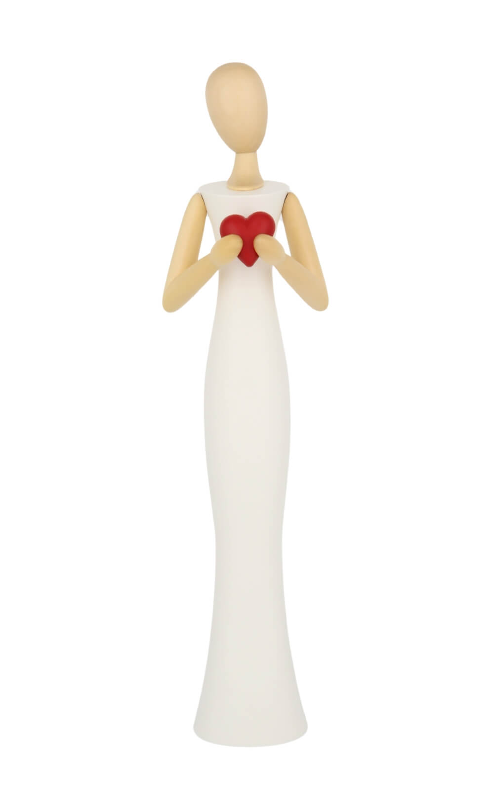 Angel - Sternkopf with heart, standing, 50 cm by Holzkunst Gahlenz_3