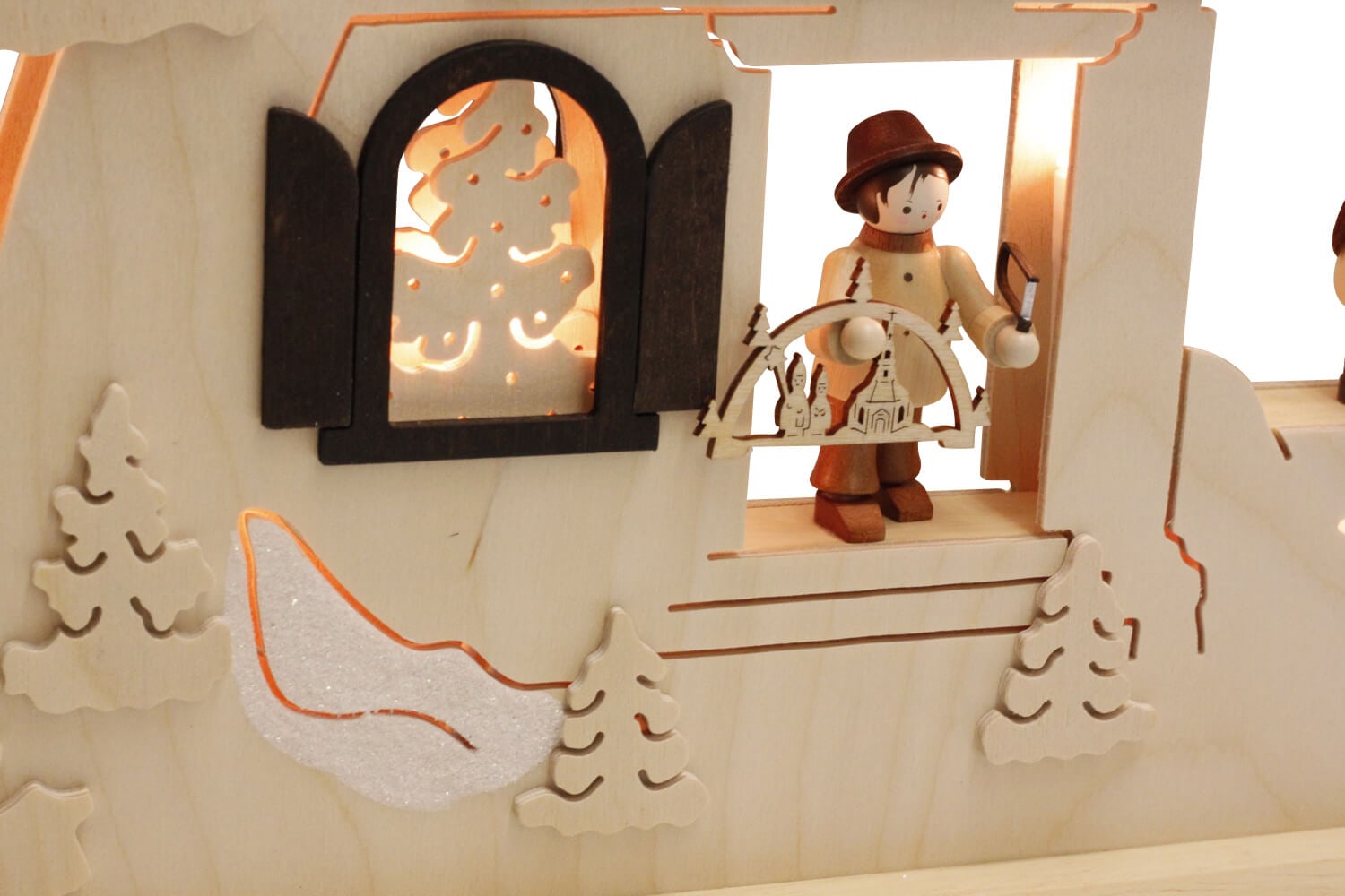 Candle arch Seiffen Christmas, 62 cm by Romy Thiel_Picture4