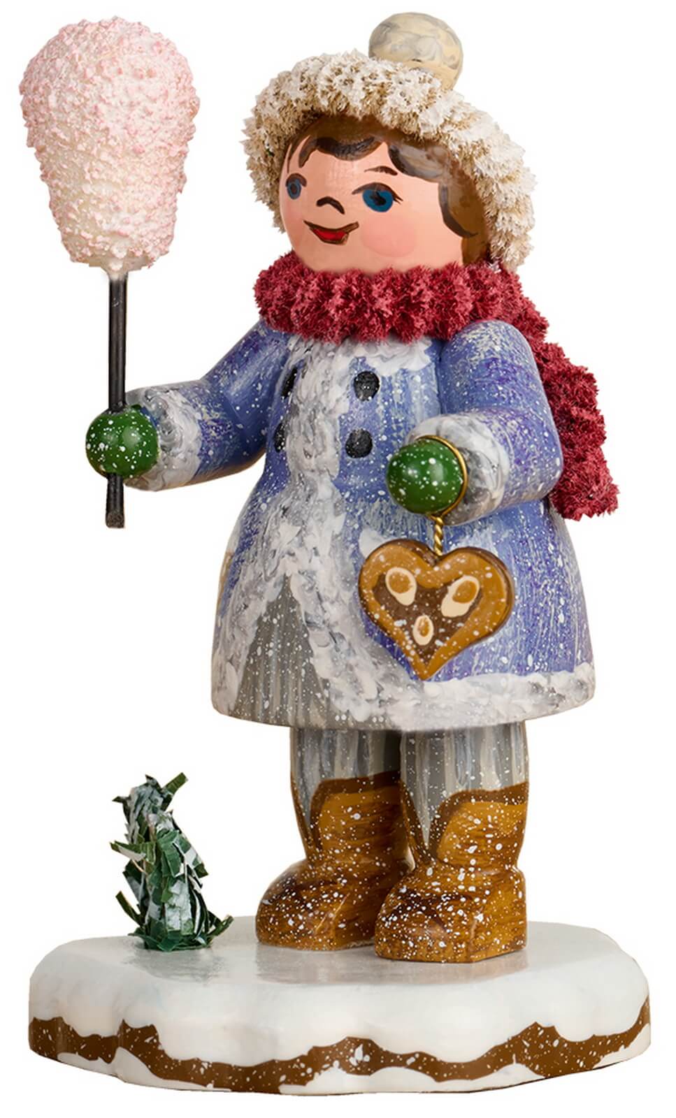Winter child Little Sweetheart by Hubrig folk art