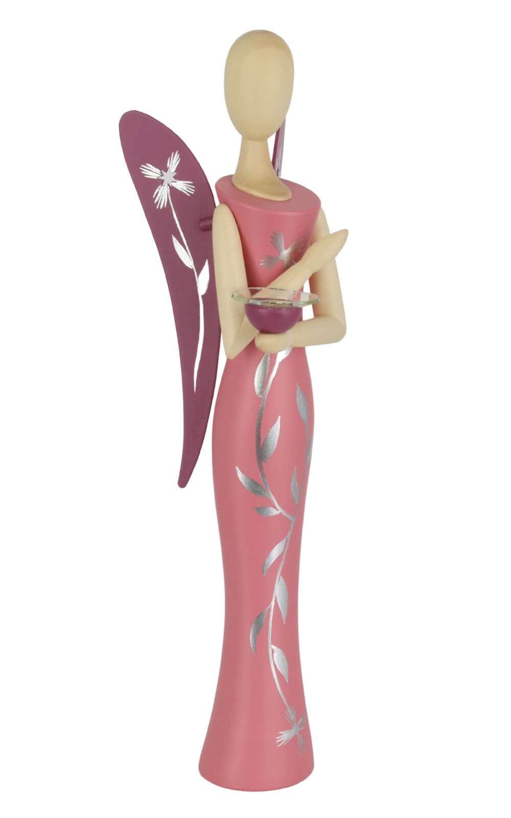 Angel - Sternkopf Sweet Romance, standing, 25 cm by Holzkunst Gahlenz_2