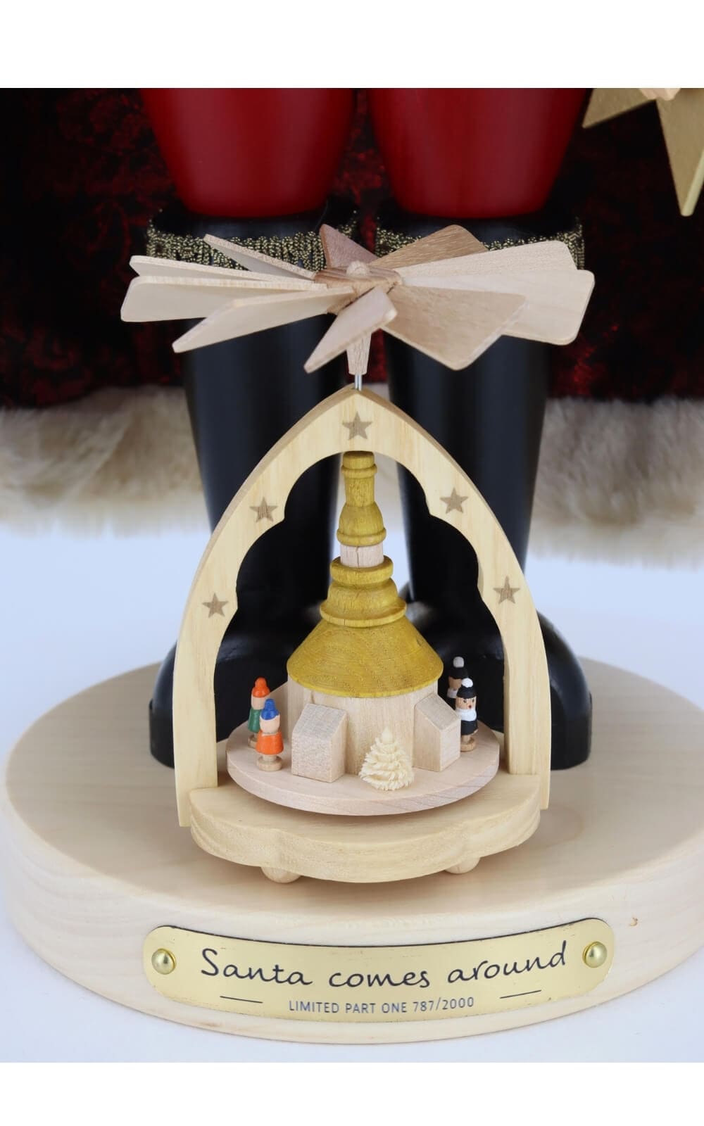 Nutcracker SANTA COMES AROUND – Part 1, 17.7 in / 45 cm by Steinbach_8
