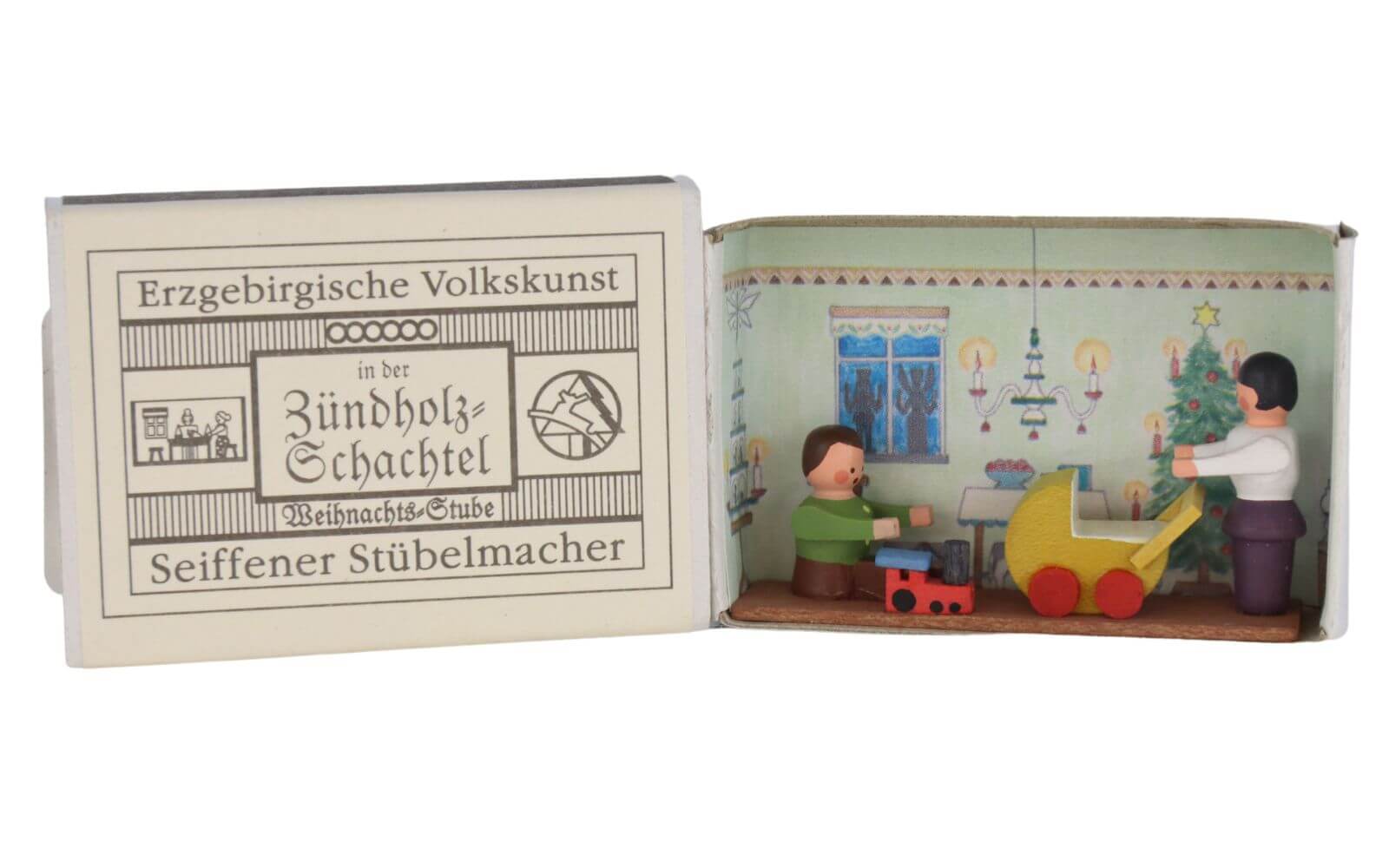 Matchbox Christmas parlor by Gunter Flath