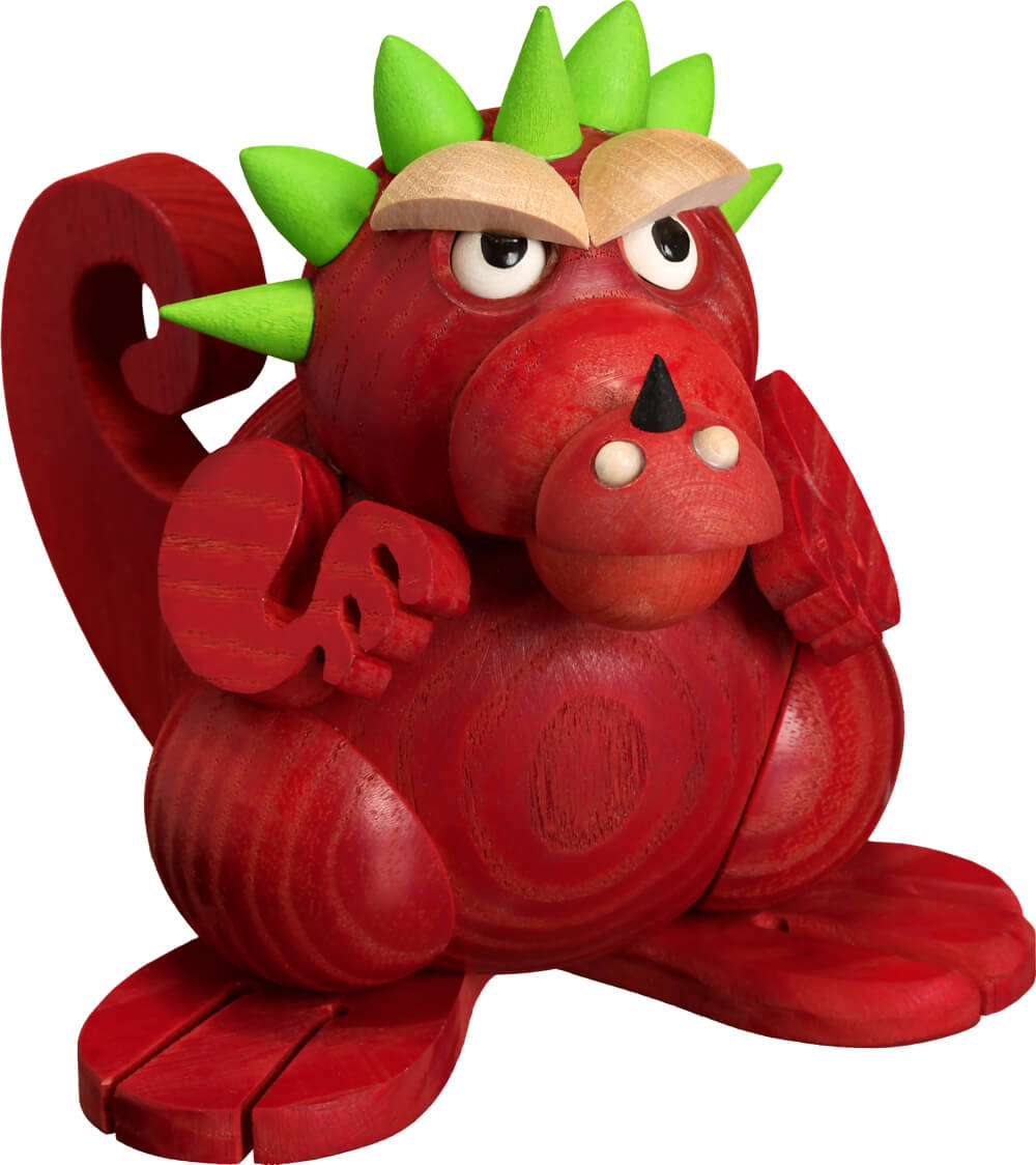 Smoking man dragon Junior semi-strong by Seiffener Volkskunst eG