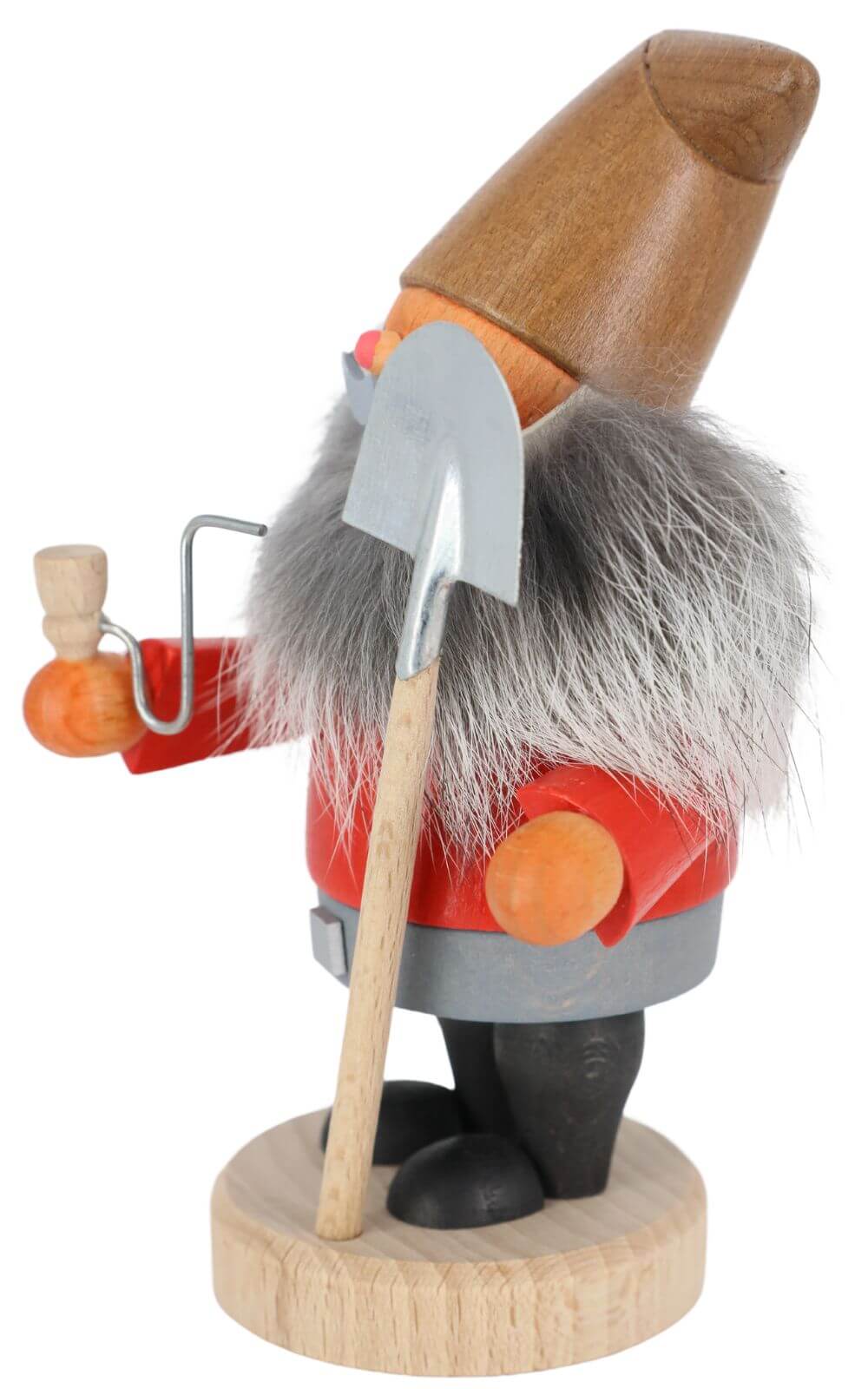 Räuchermännchen Zwerg mit Schaufel von Karl Werner_3
