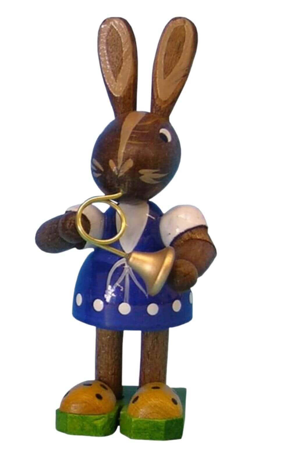 Easter Bunny - Girl with French horn by Figurenland Uhlig GmbH