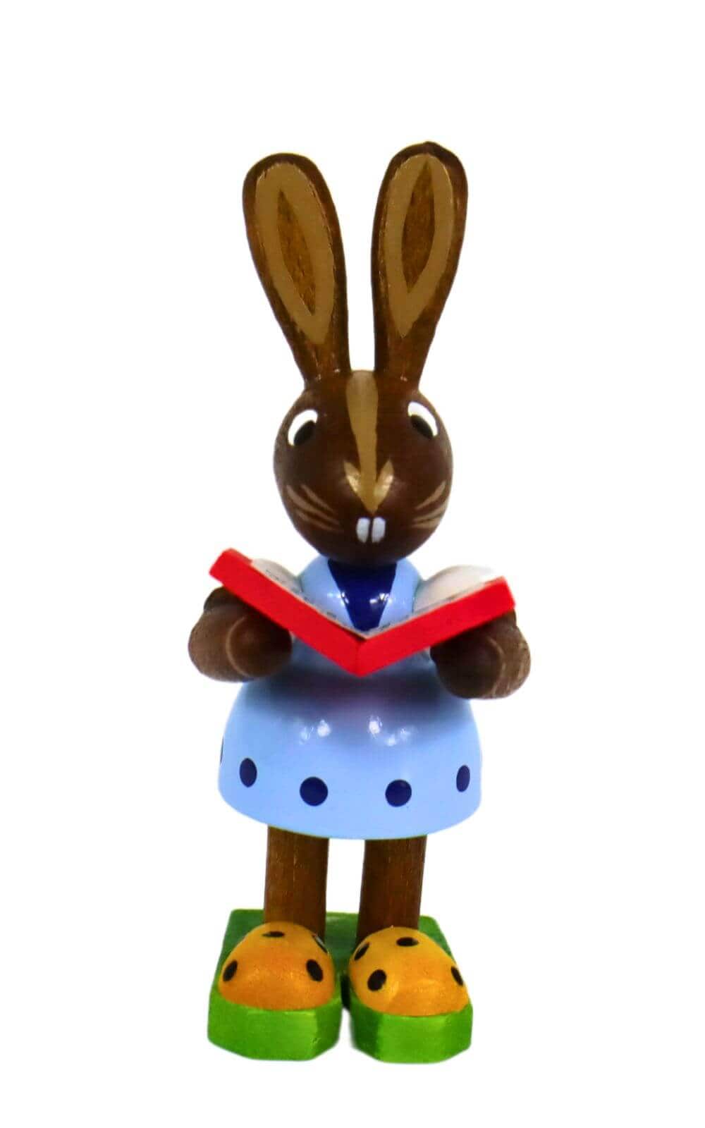 Easter Bunny - Girl with book by Figurenland Uhlig GmbH