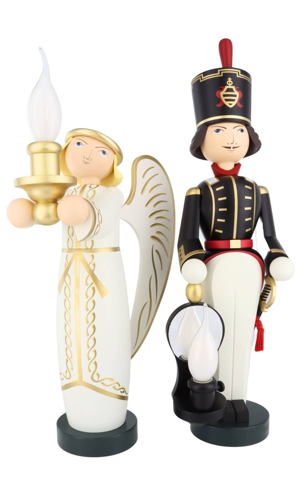 Angel and Miner, Electrically Illuminated, 50 cm by KWO_1