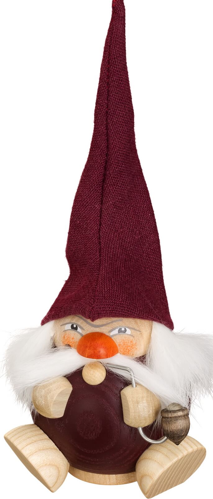 Smoking man scented dwarf lavender, 19 cm by Seiffener Volkskunst eG
