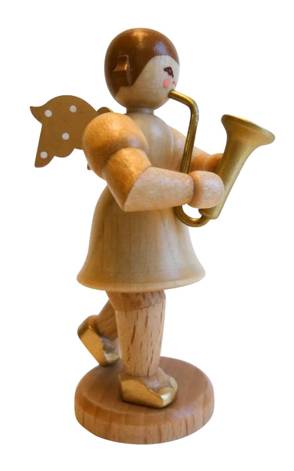 Christmas angel with saxophone, nature, short skirt by SEIFFEN.COM_1