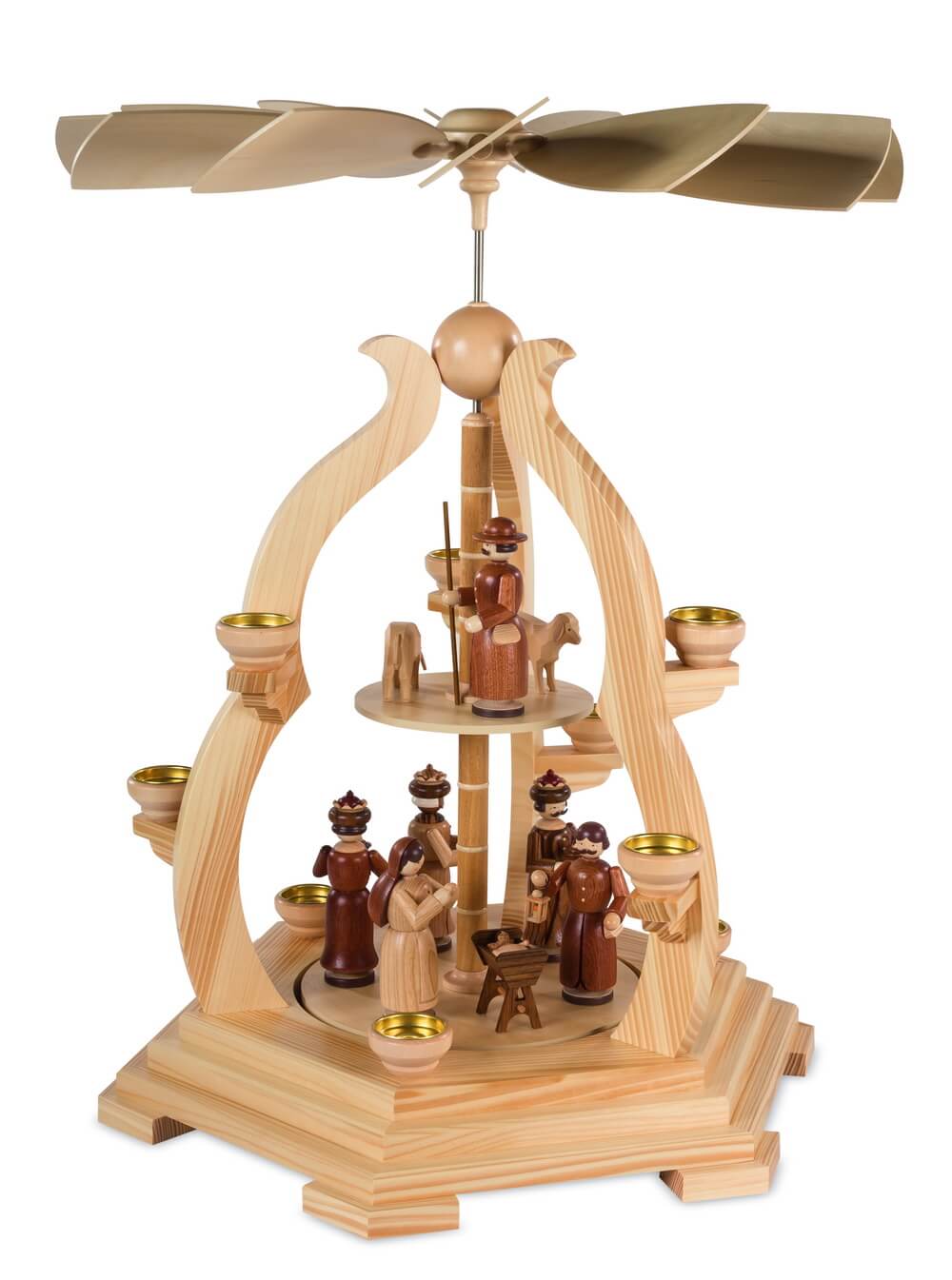 Christmas pyramid Arch pyramid Holy Story, 65 cm by Müller Kleinkunst