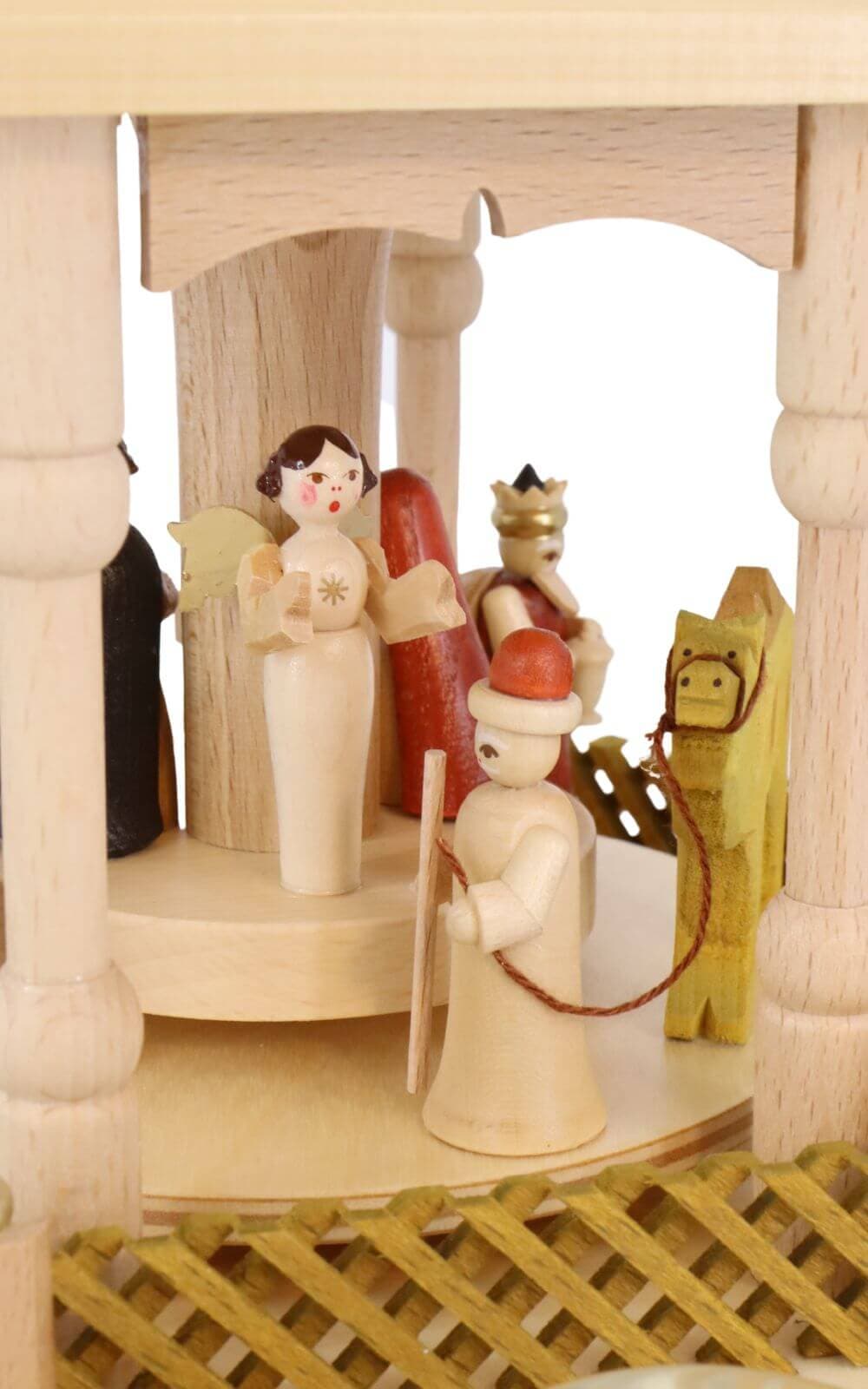 Christmas pyramid Holy Story, 3 - tiered, 40 cm by Richard Glässer_pic4