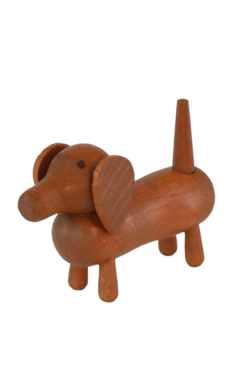 Miniature dachshund by toy maker, 2 cm, colored by toy maker Günther_1