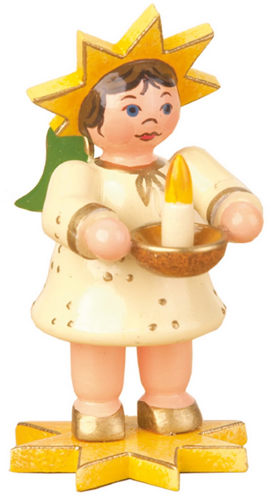 Miniature Candlelight Star Child by Hubrig Volkskunst