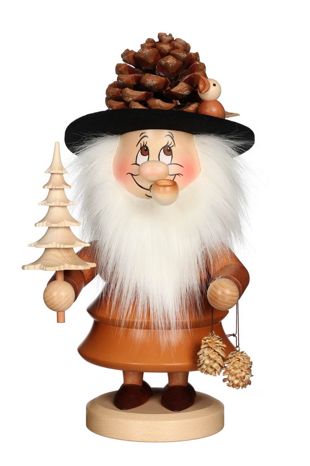 Insence Smoker gnome Pine Cone, 33 cm by Christian Ulbricht