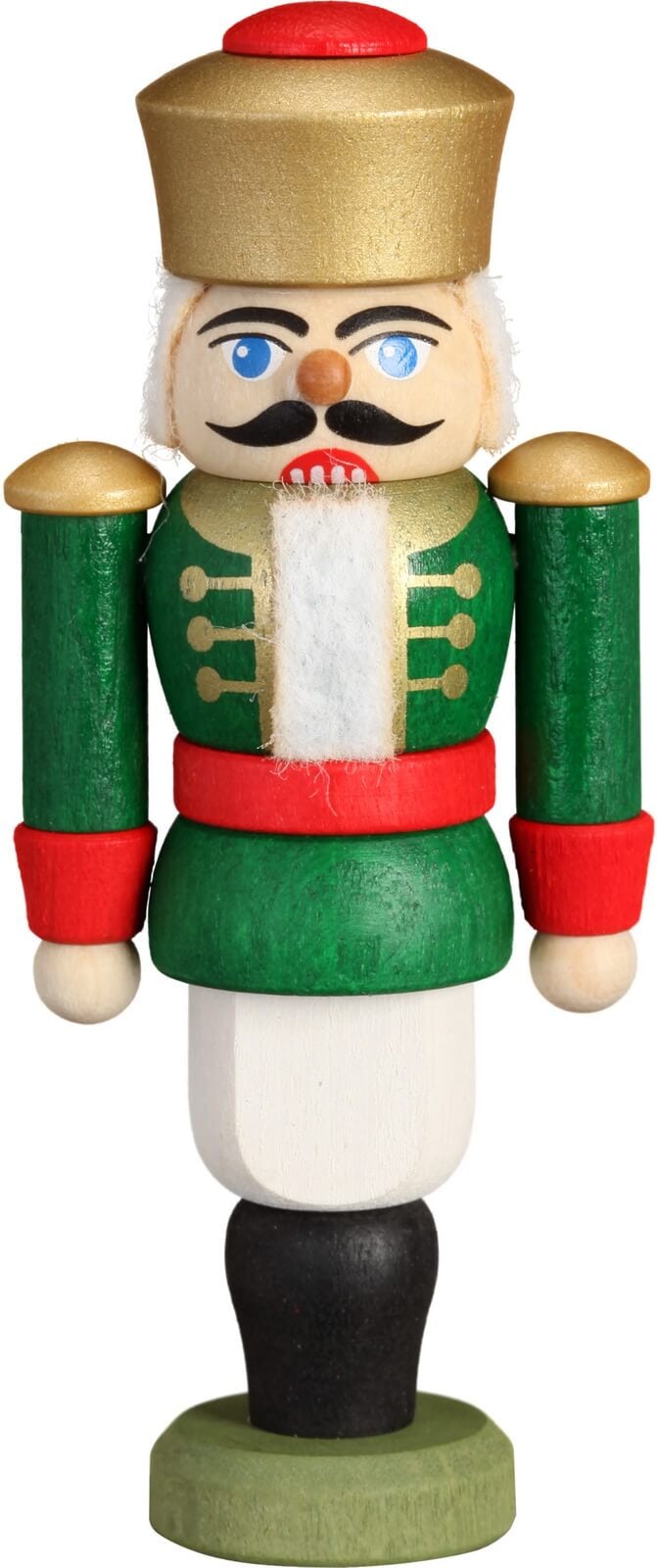 Nutcracker King, 9 cm by Seiffener Volkskunst eG