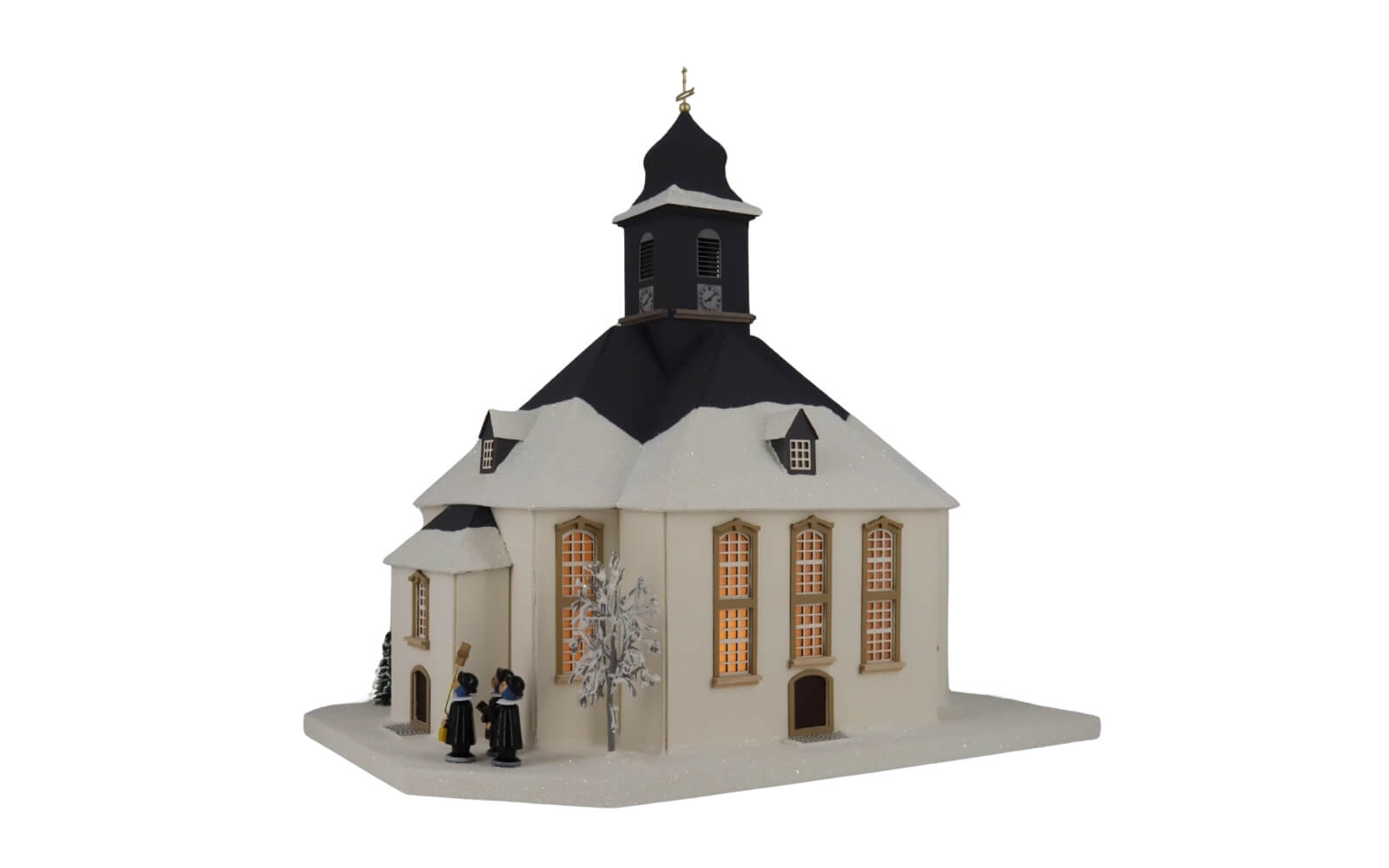 George-Bähr Church in Forcheim - Christmas Light House by Uhlig, Made in Germany_1