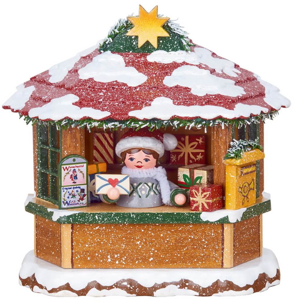Winterkinder Weihnachtspostamt von Hubrig Volkskunst