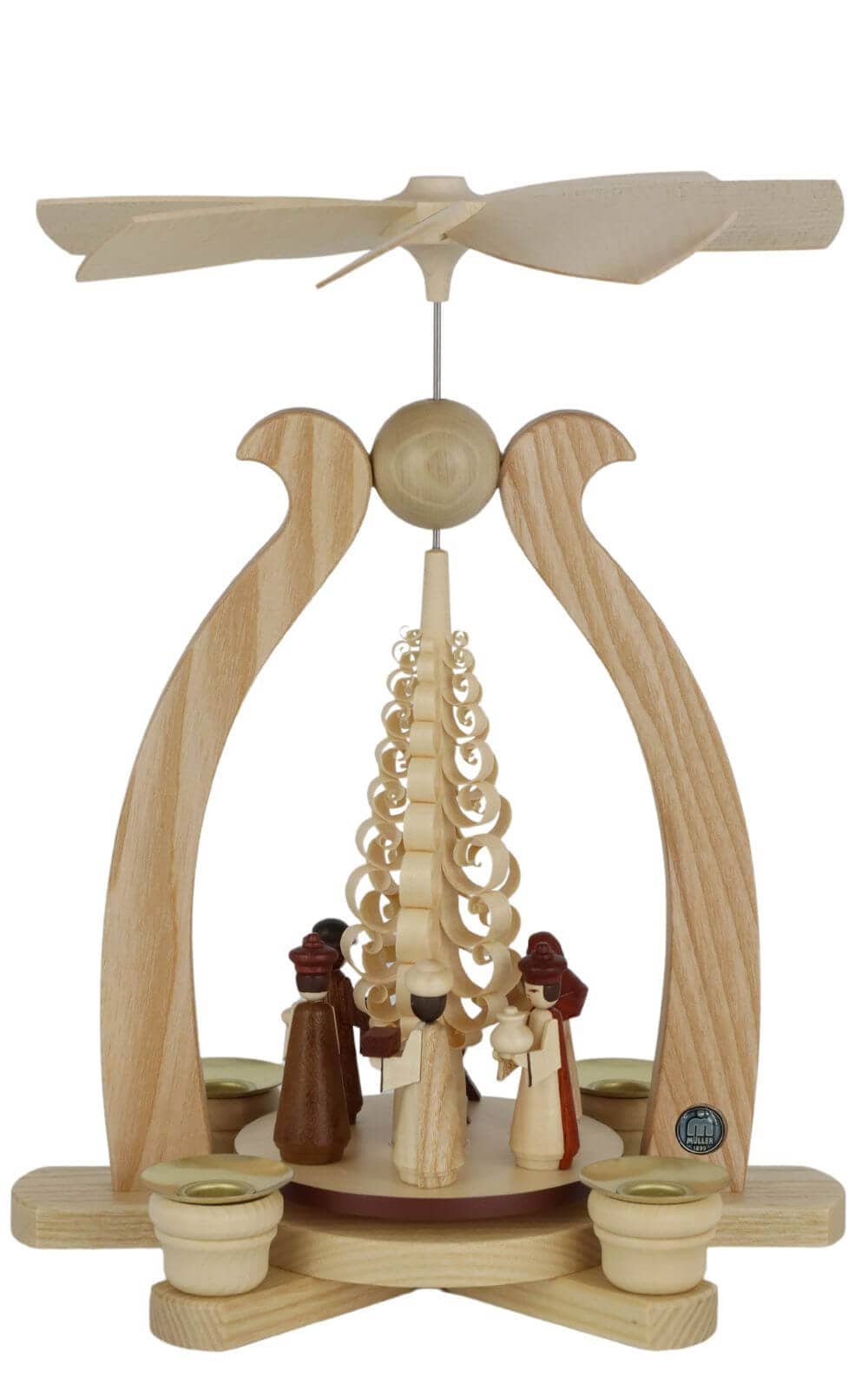 Arched pyramid Nativity, 29 cm by Müller Kleinkunst_2