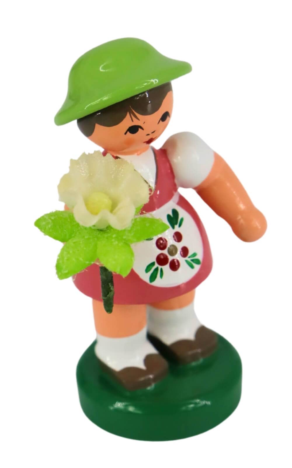 Miniature flower girl, pink/green by Figurenland Uhlig GmbH_3