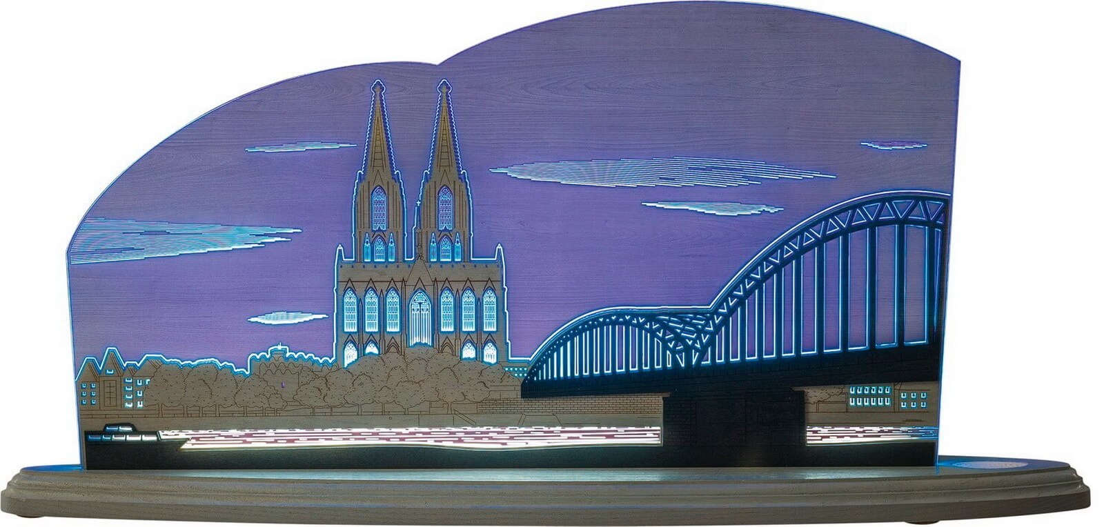 LED motif light Cologne Cathedral from Weigla