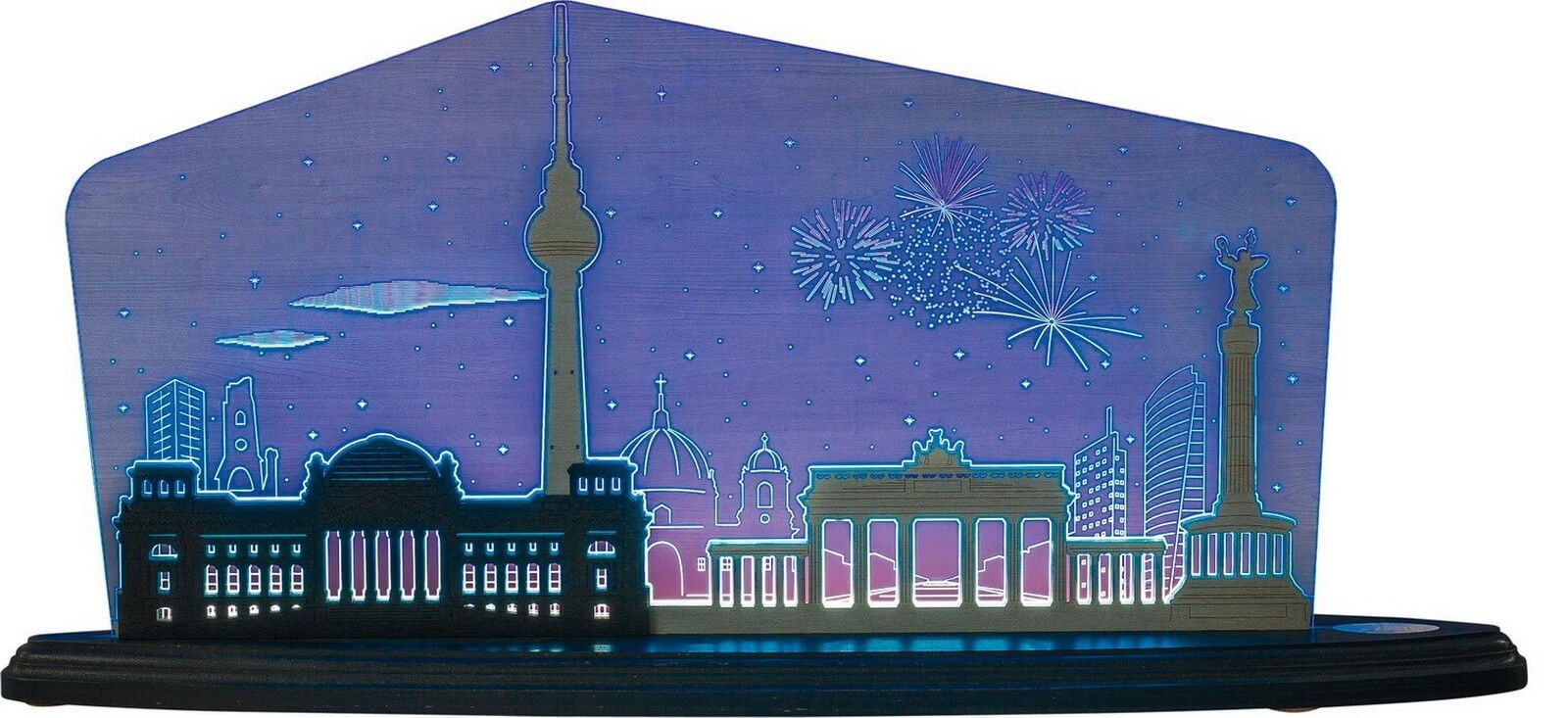LED motif light Berlin by night from Weigla