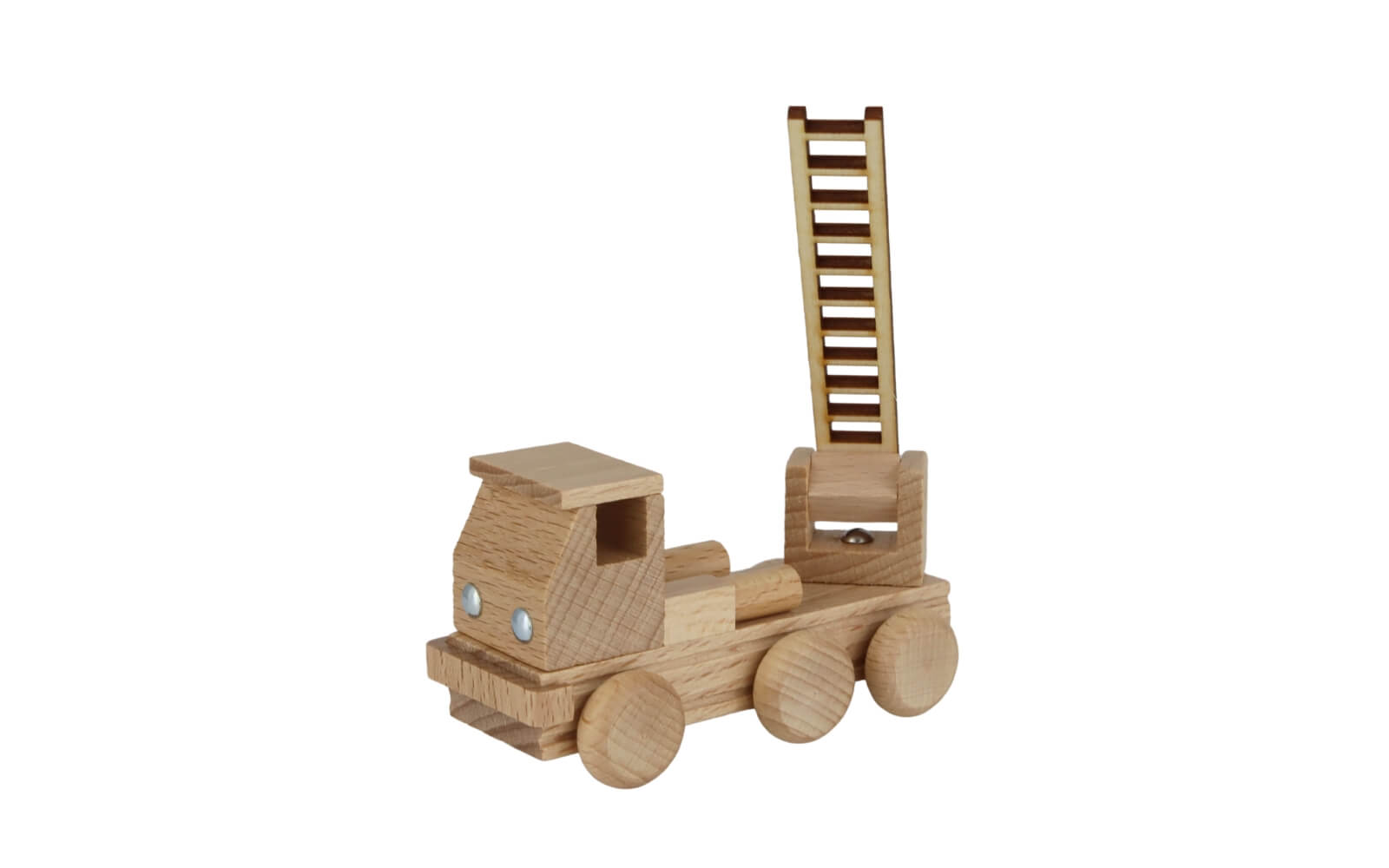 Wooden toy fire engine, natural by Ebert GmbH_2