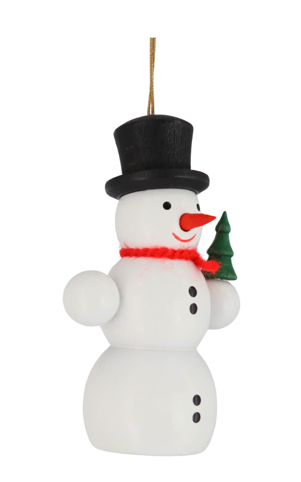 Christmas Ornament Snowman with Tree, 6 cm/2.36 in by SEIFFEN.COM_2