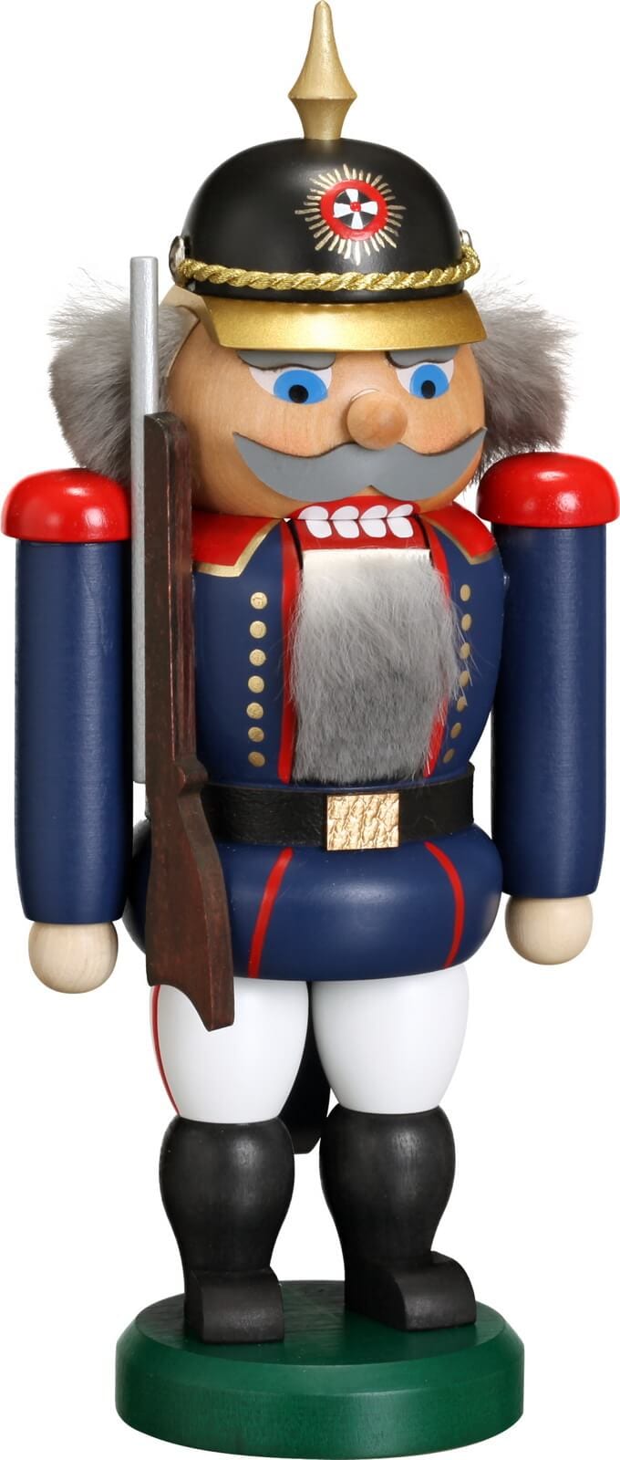Nutcracker guard soldier, 21 cm by Seiffener Volkskunst eG