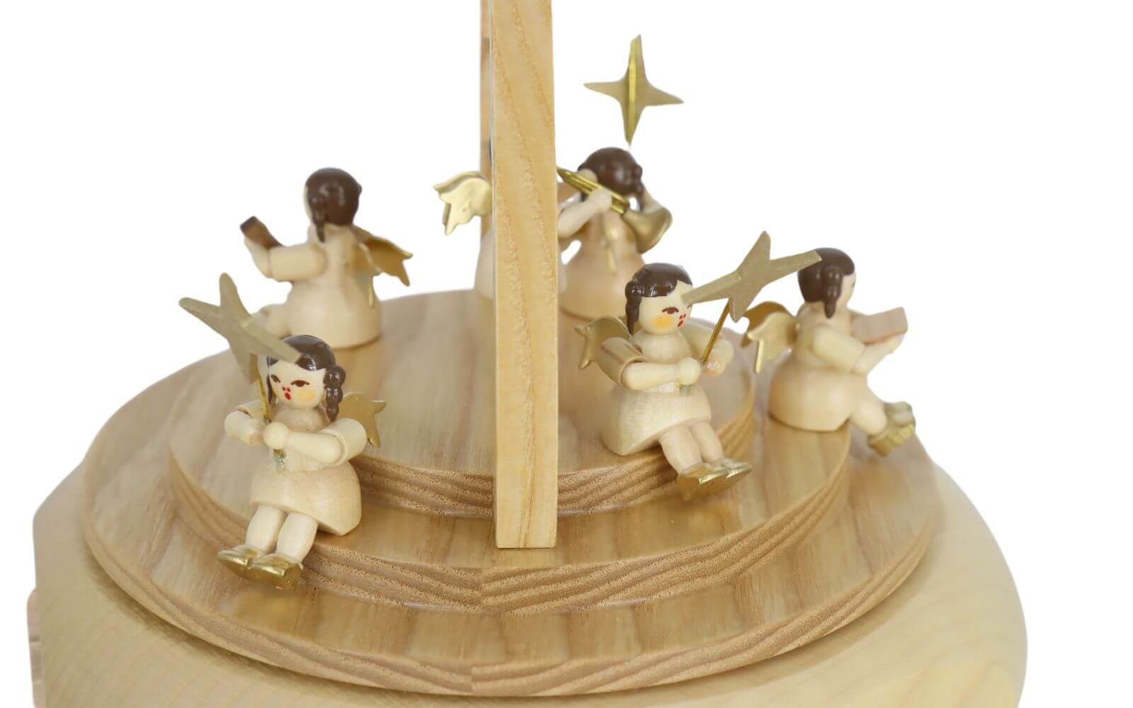Music box angel concert, natural, 15 cm by Richard Glässer GmbH_3