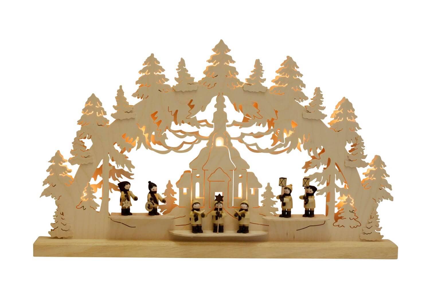 Candle arch Seiffen church, 63 cm by Romy Thiel_1