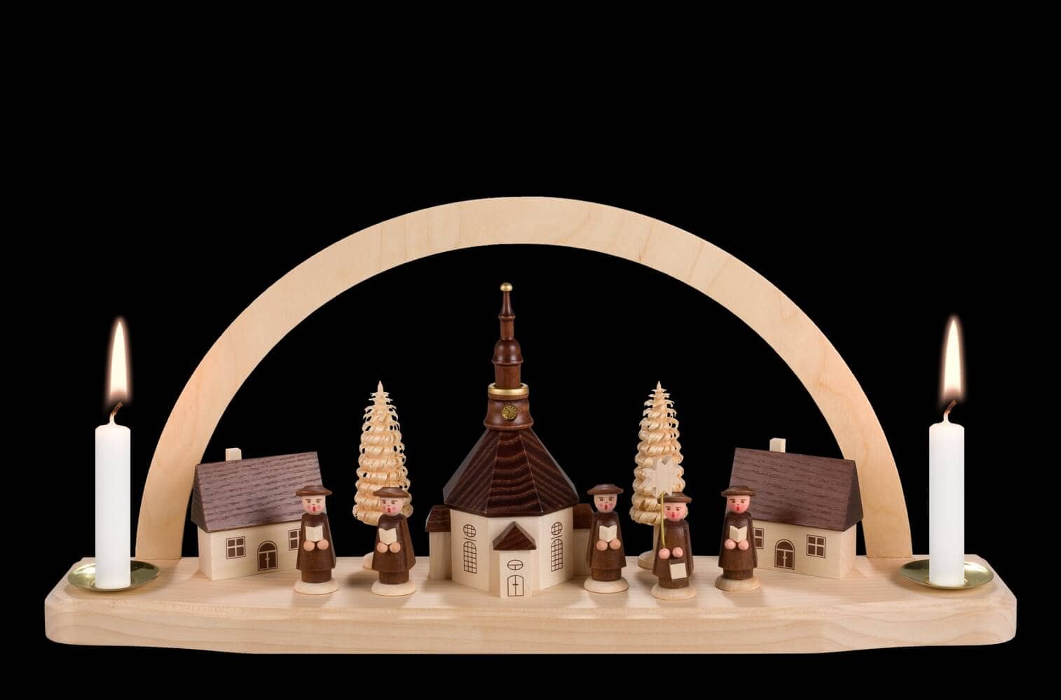 Candle arch Seiffen church for wax candles by SEIFFEN.COM_2