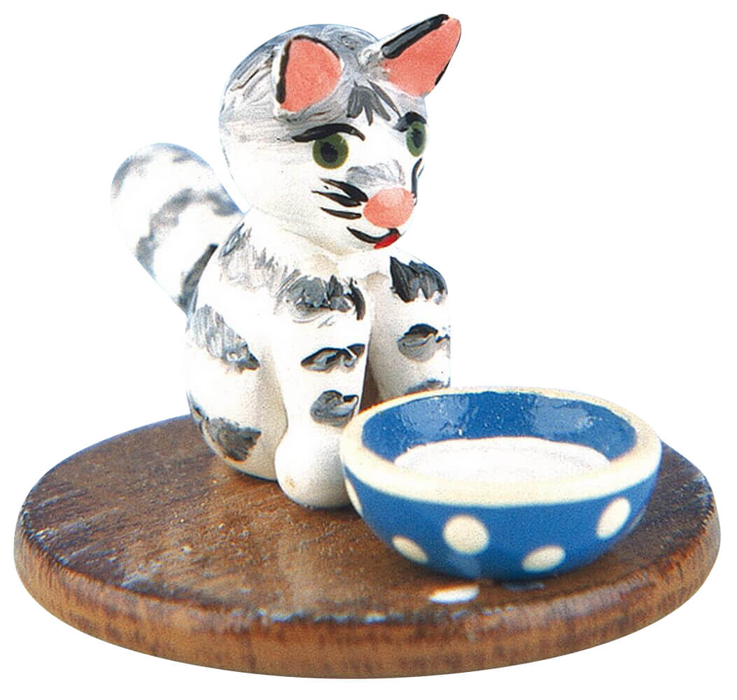 Naschkätzchen set of 6 minis by Hubrig Volkskunst