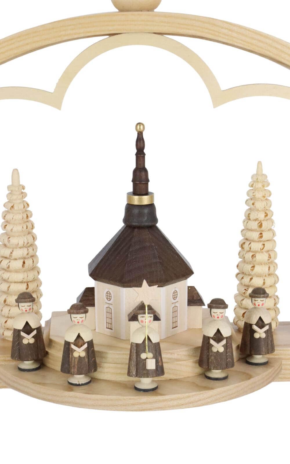 Candle arch with small village, 57 cm by Müller Kleinkunst_4