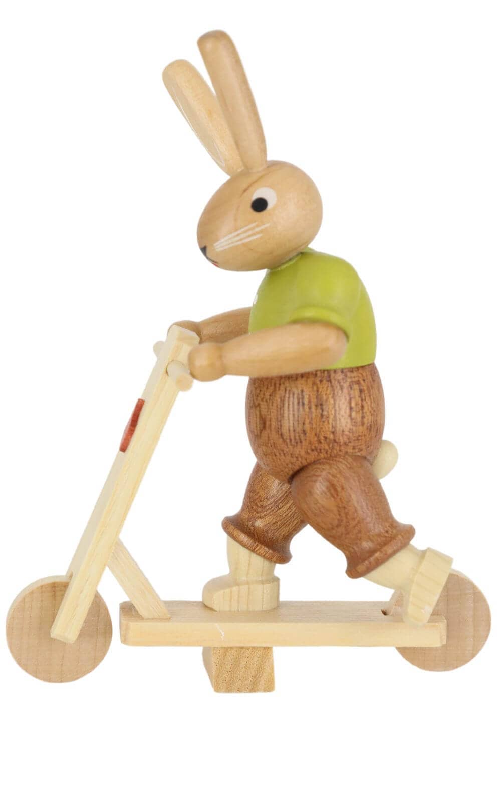 Easter bunny on scooter, 11 cm, colored by Müller Kleinkunst_2