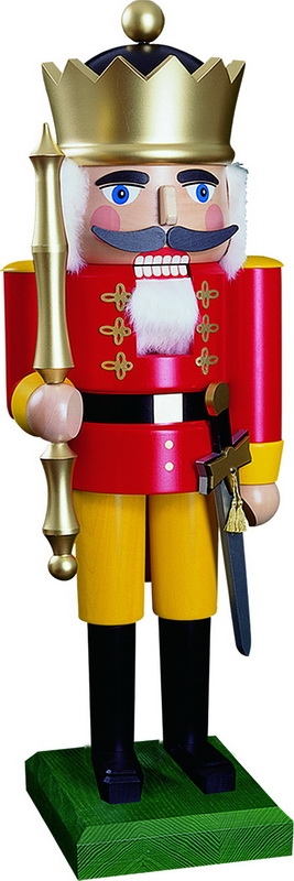 Nutcracker King, red, 93 cm by Richard Glässer GmbH