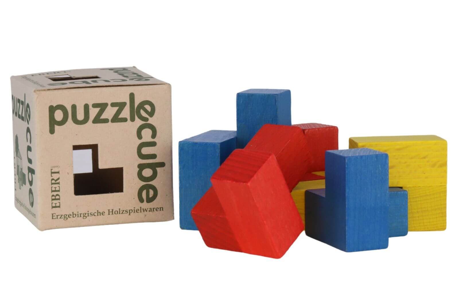 Puzzle cube aus Holz, farbig von Ebert GmbH_2