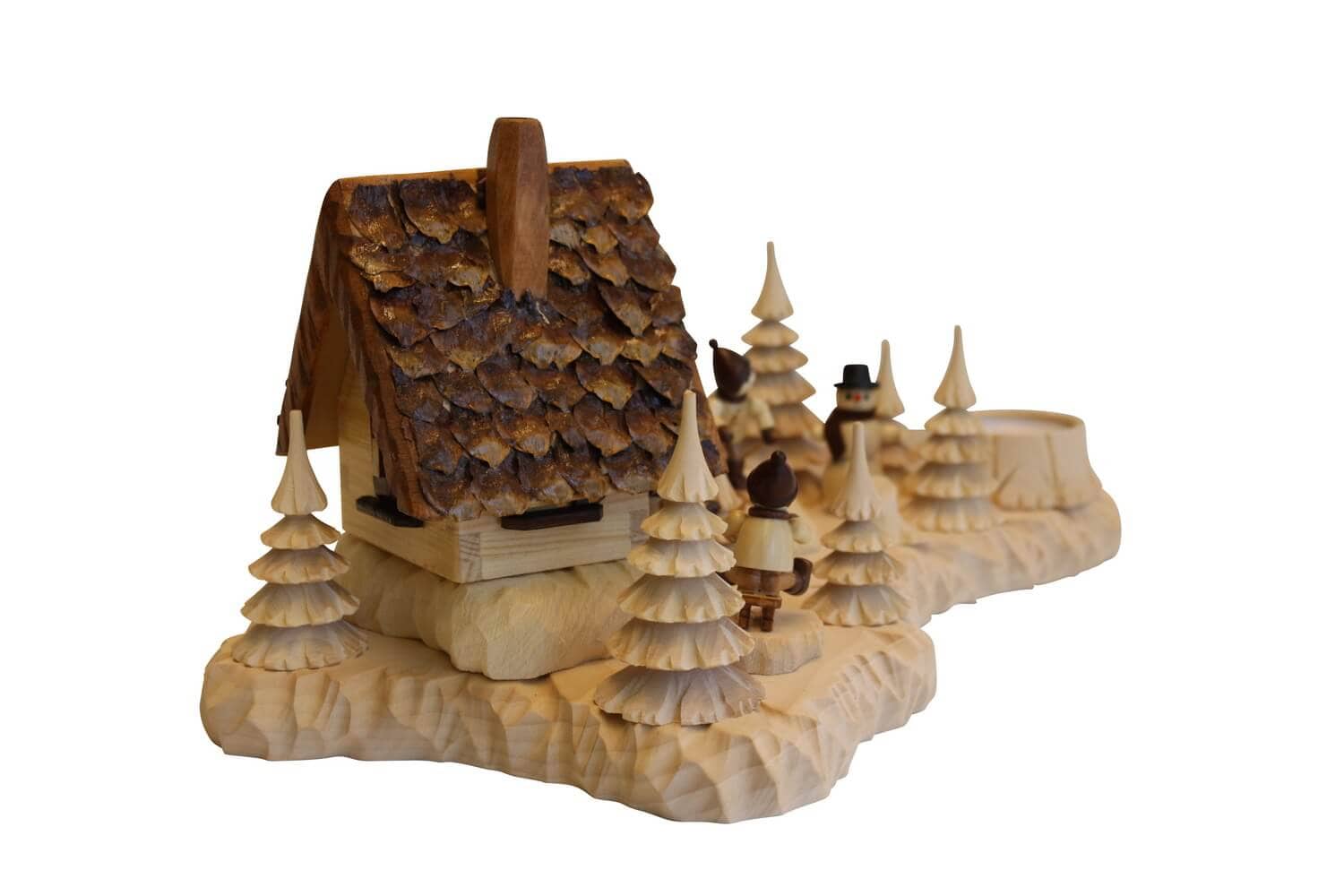Smokehouse Gamekeeper's Hut with Romy Thiel Winter Children of A.Lahl_3