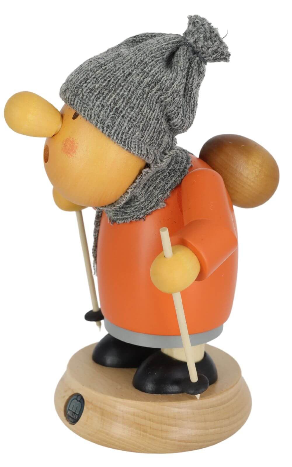 Smoking man Müllerchen® winter hiker by Müller Kleinkunst_3