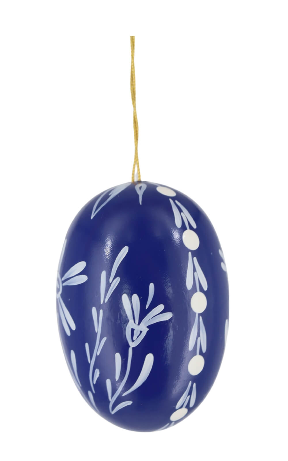 Easter egg dark blue with magerites by Figurenland Uhlig GmbH_1