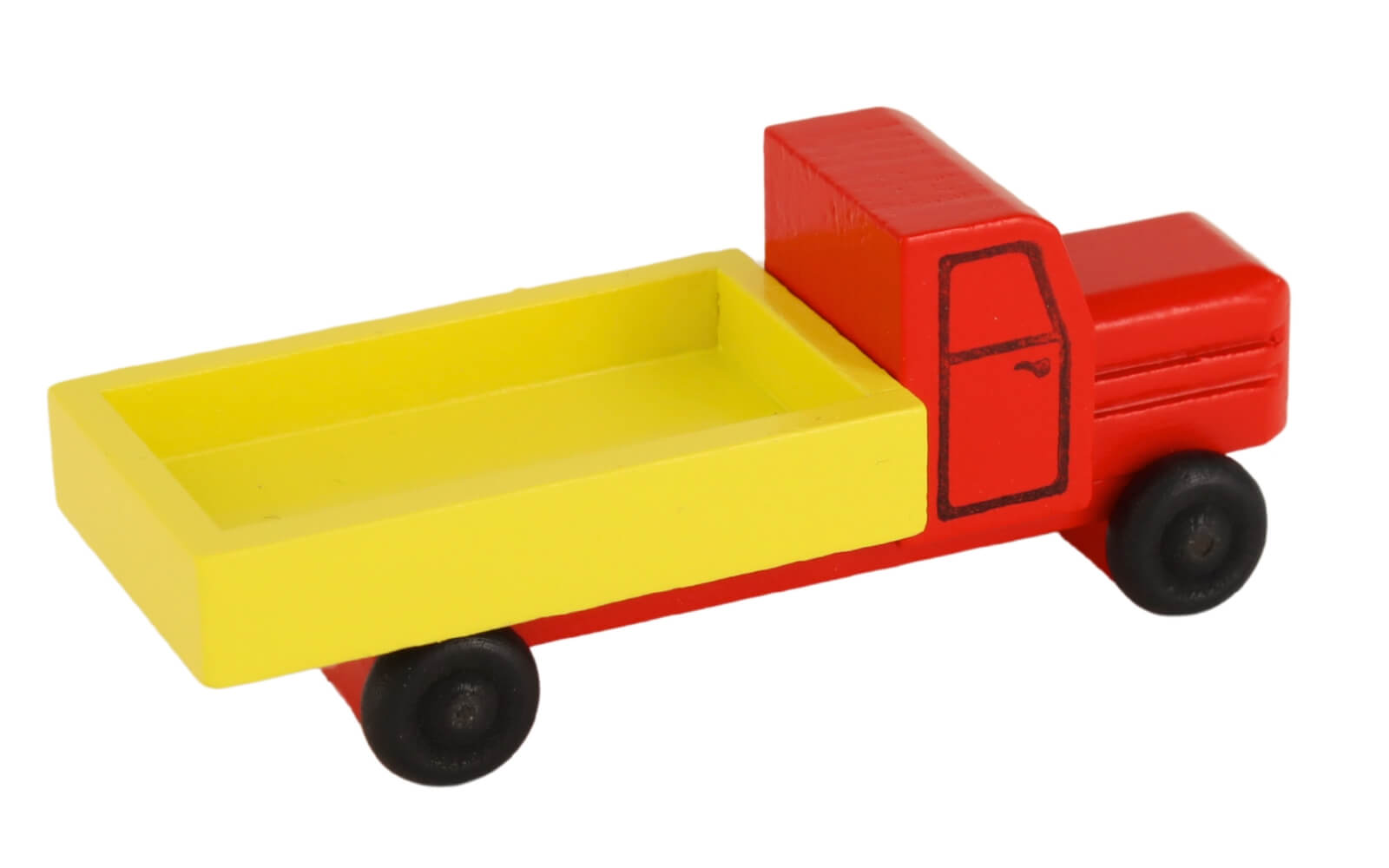 Wooden toy - Truck box van, coloured by Robbi Weber_3