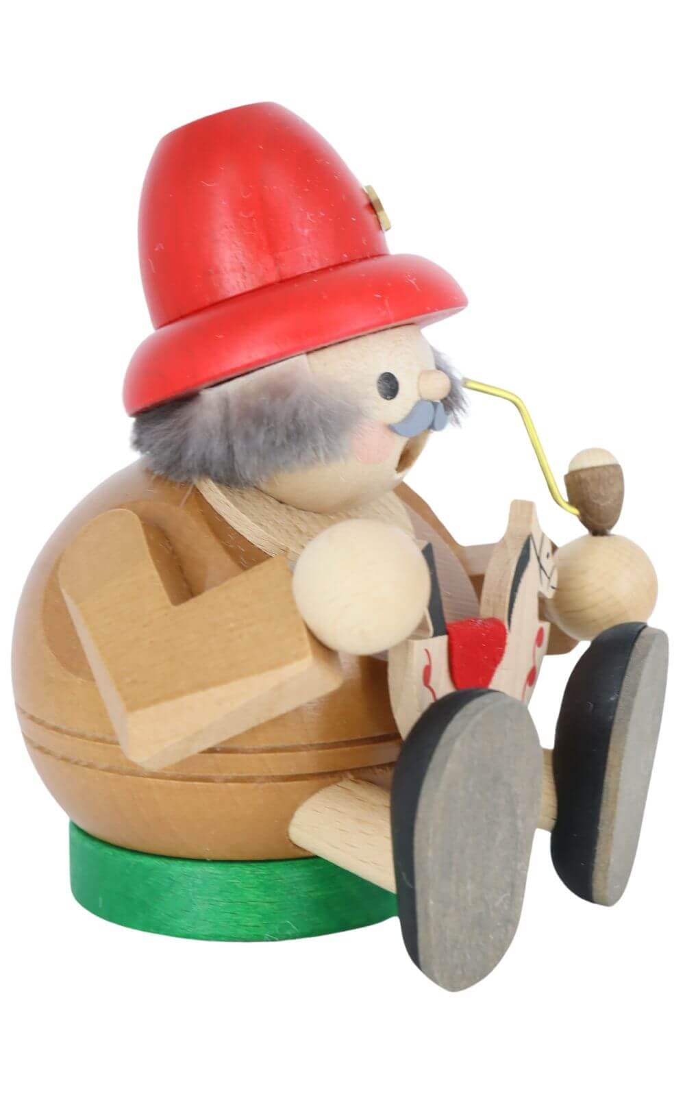 Smoking man - Smoking ball man with rider by Richard Glässer_2