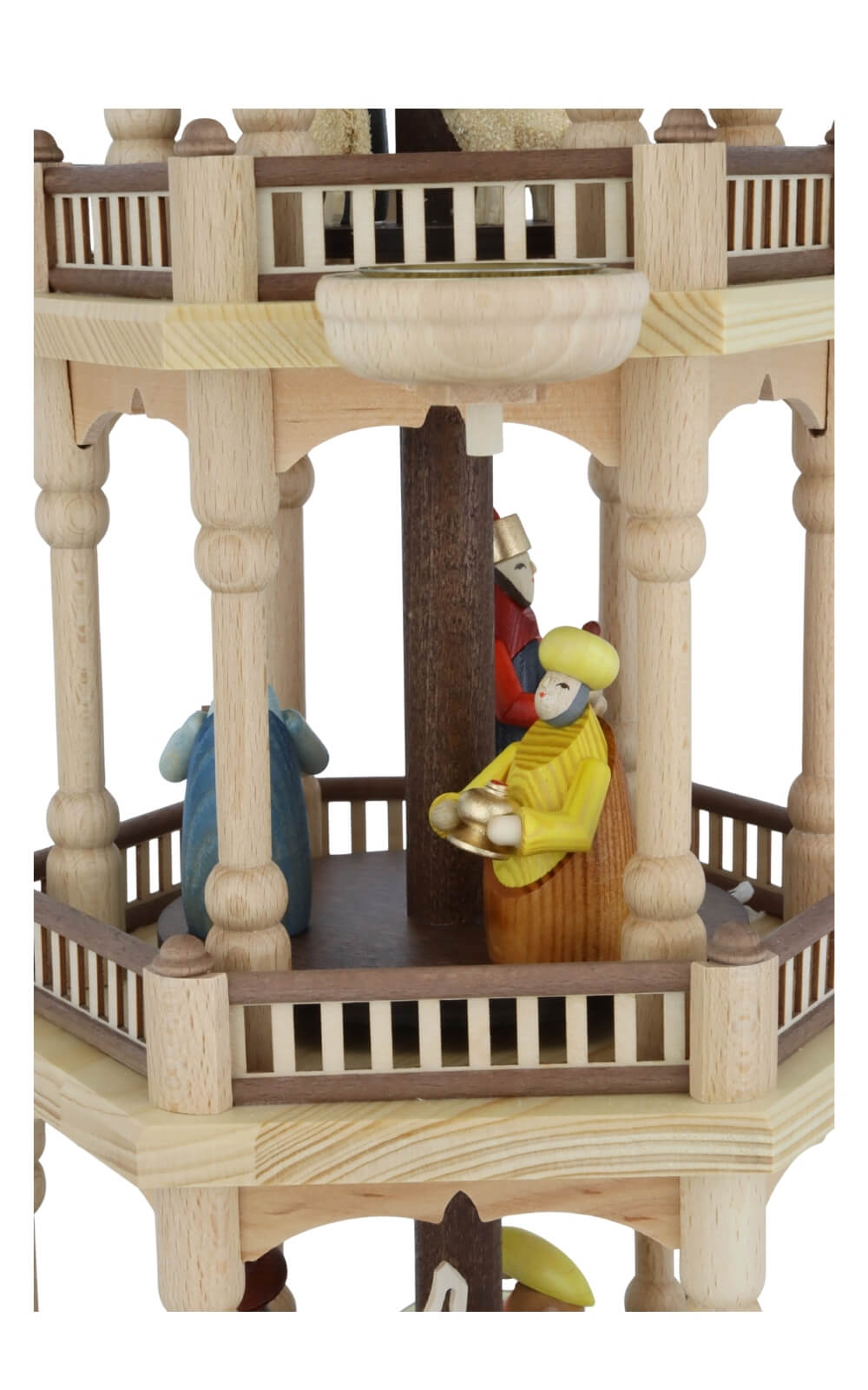Christmas pyramid Holy Family, 66 cm/25.98 in by Theo Lorenz_7