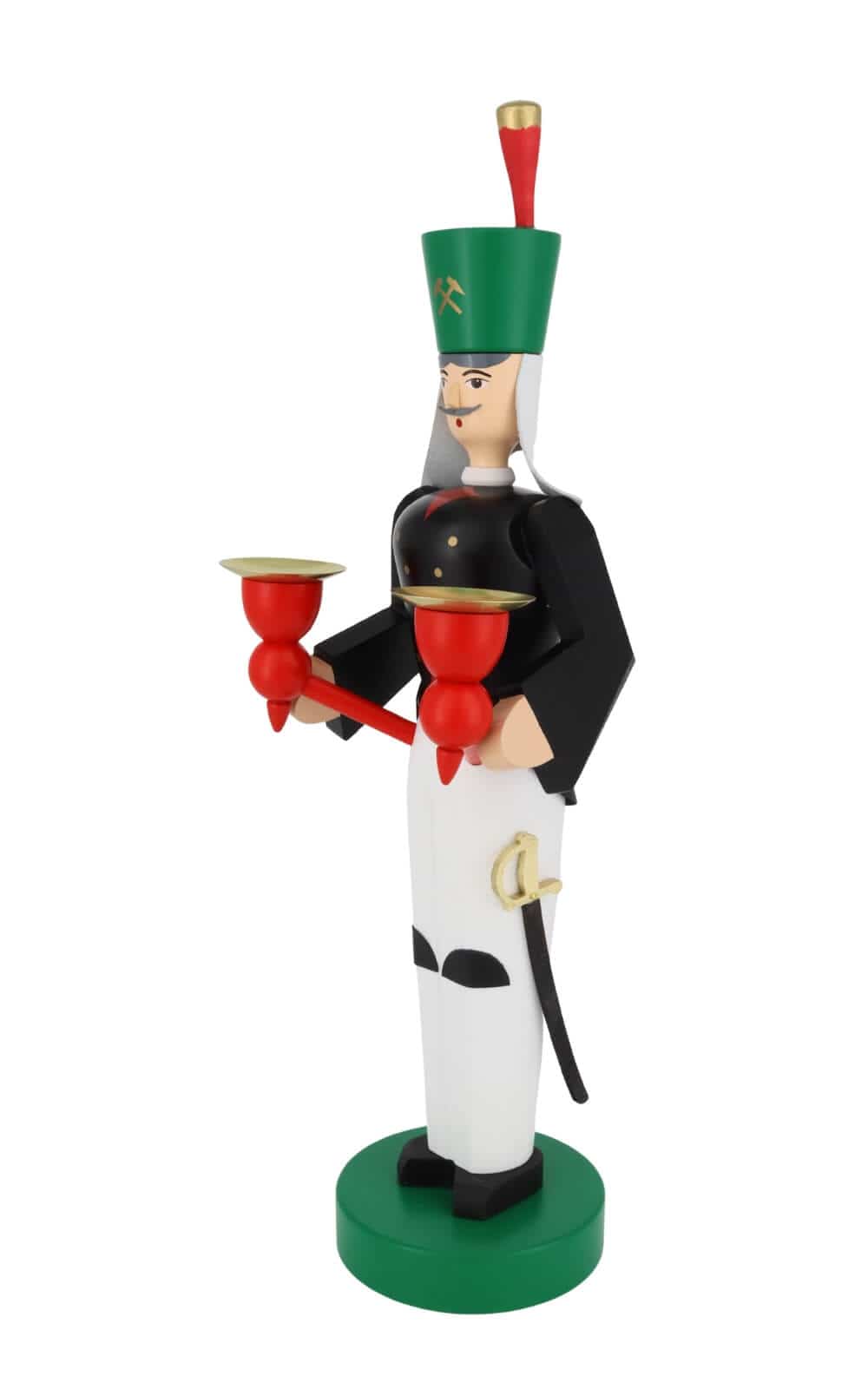 Miner for wax candles, 32 cm, colored by Richard Glässer_2
