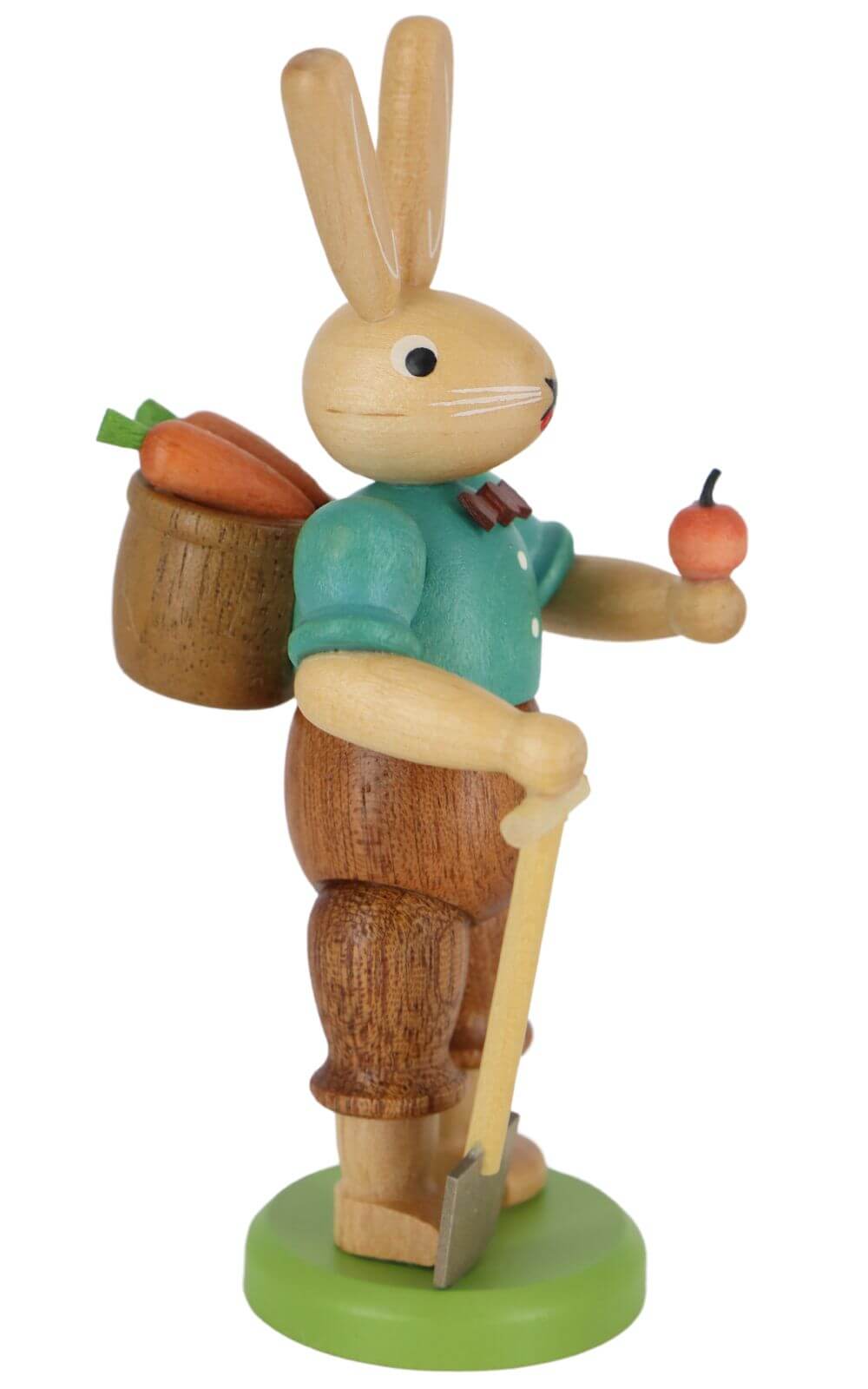 Easter bunny gardener, 11 cm, colored by Müller Kleinkunst_3