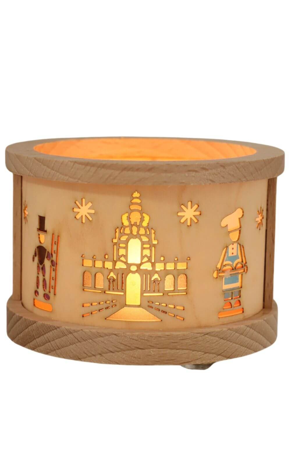 Lantern for tea lights with Dresden motifs by Richard Glässer_3