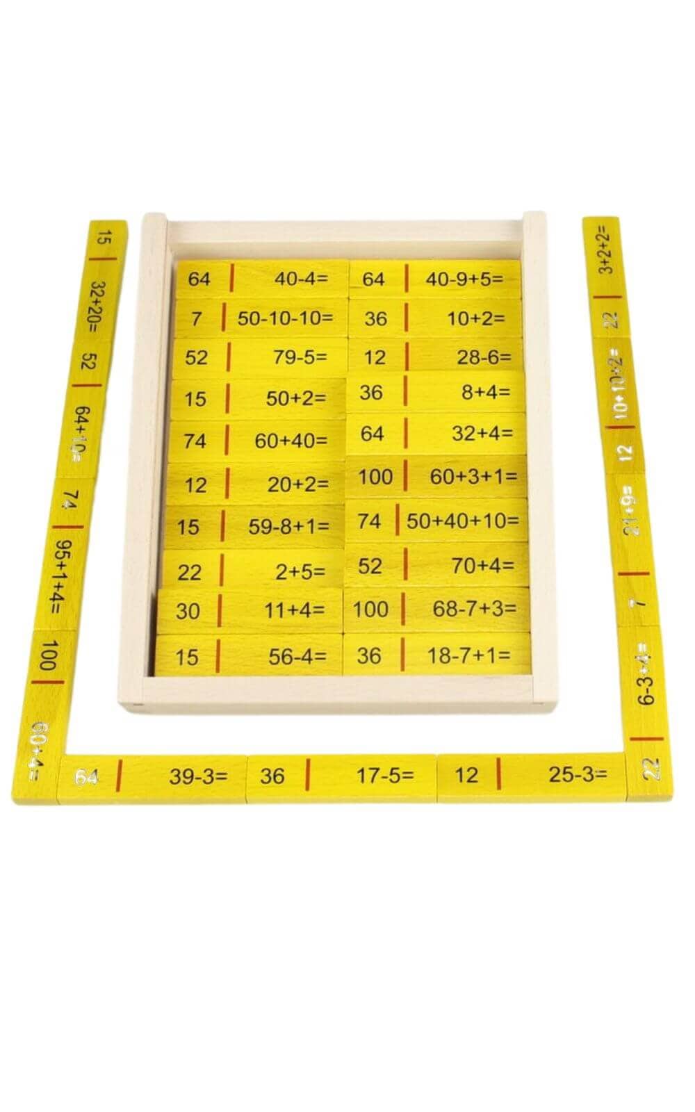 Calculation domino 1 to add and subtract, 40 parts by Ebert GmbH_pic2