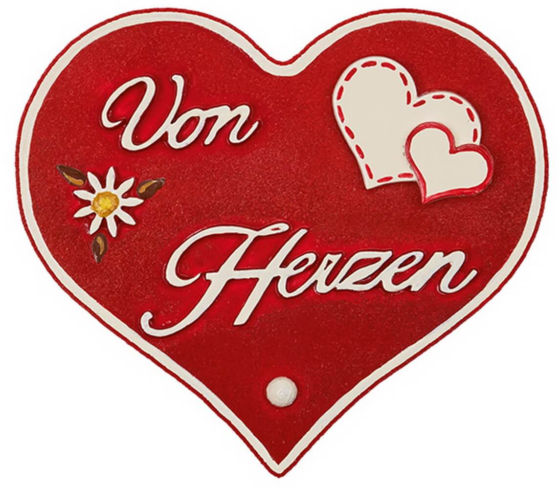 Magnetic pin hearts, From hearts by Hubrig Volkskunst