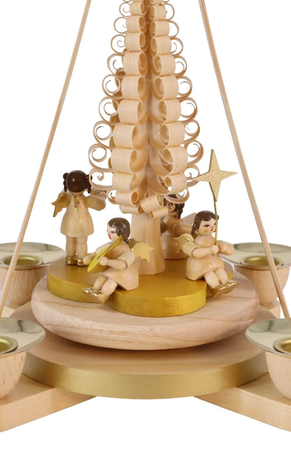 Christmas pyramid with Christmas angel, 28 cm by Richard Glässer_pic2