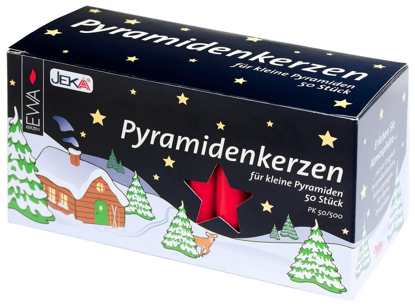 German Christmas Pyramid Candles