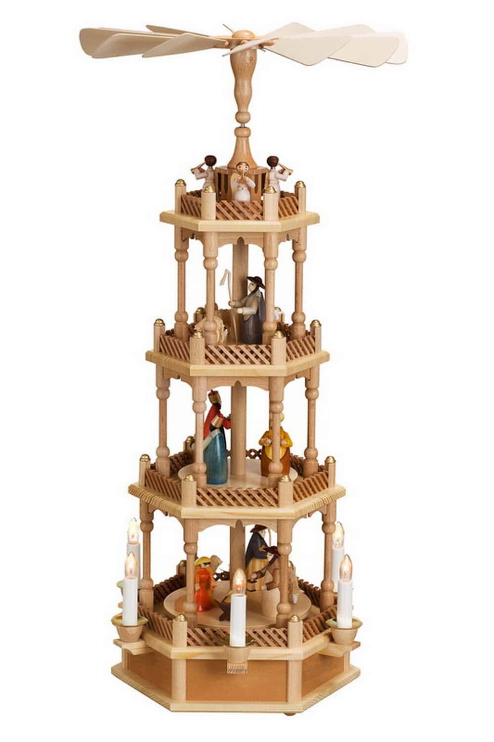 Christmas pyramid, 72 cm by Theo Lorenz